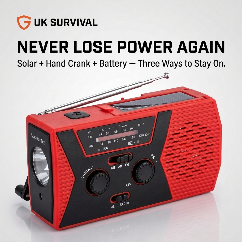 Lifeline Radio 4-in-1 Tool