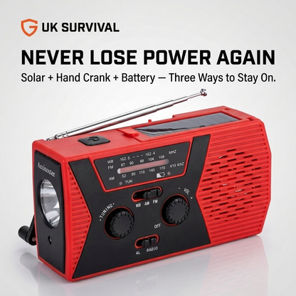 Lifeline Radio 4-in-1 Tool