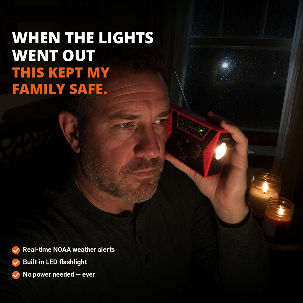 Lifeline Radio 4-in-1 Tool