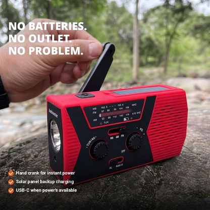 Lifeline Radio 4-in-1 Tool