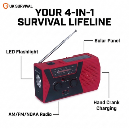 Lifeline Radio 4-in-1 Tool