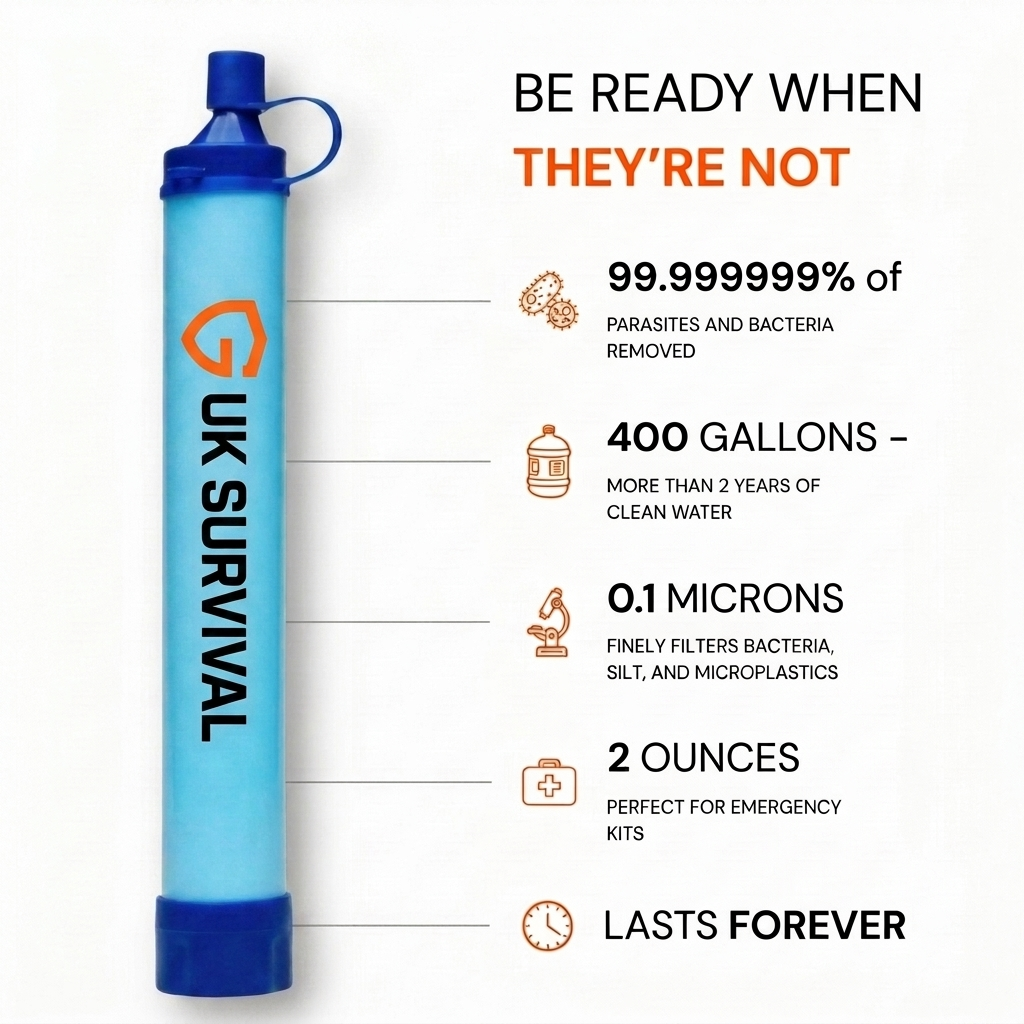 GUARD-S1 Emergency Water Filter Straw